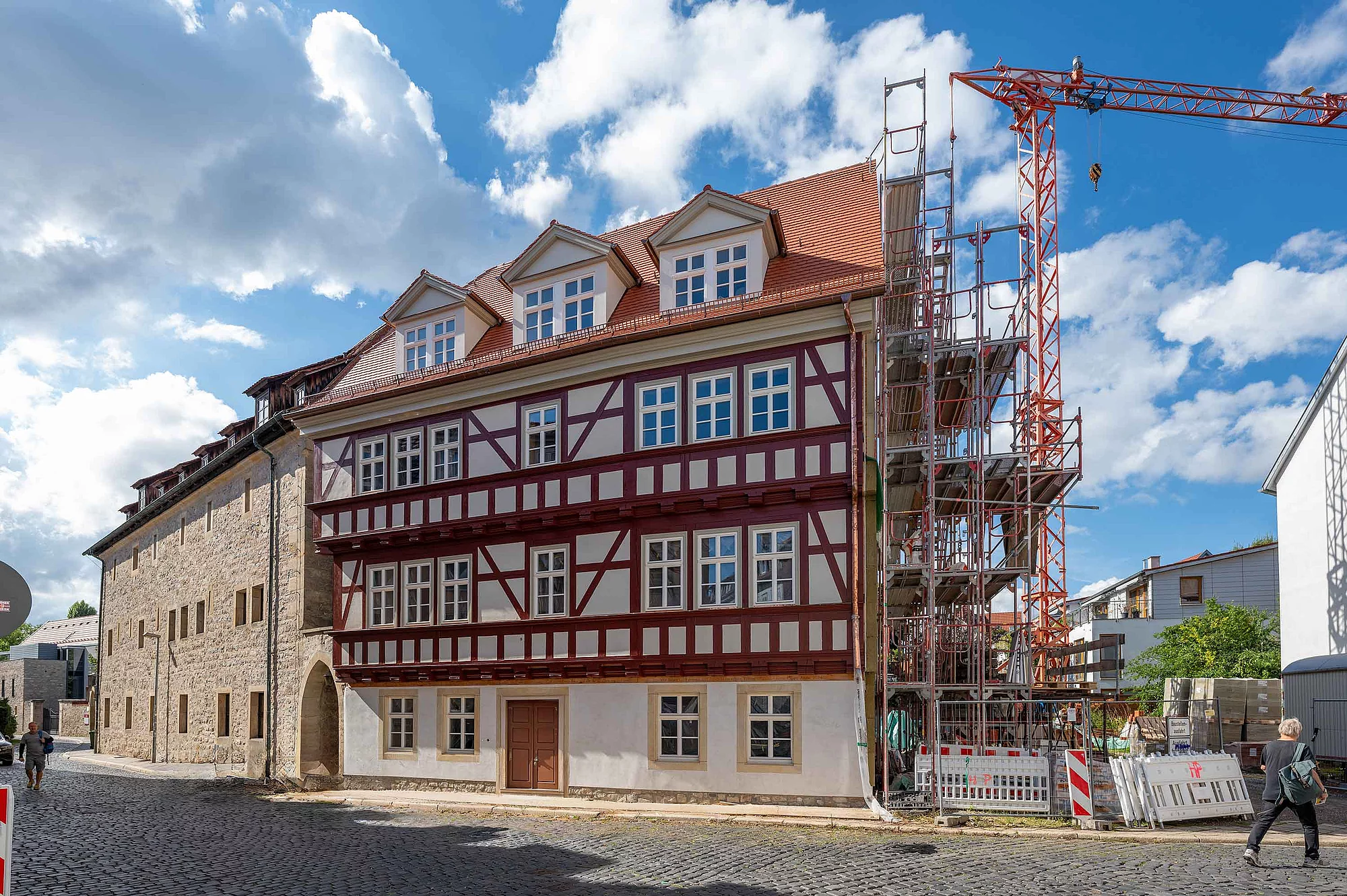 Fachwerkhaus Erfurt – Architekturfotografie Matthias Frank Schmidt Neues Fachwerkhaus neben dem Augustinerkloster in Erfurt